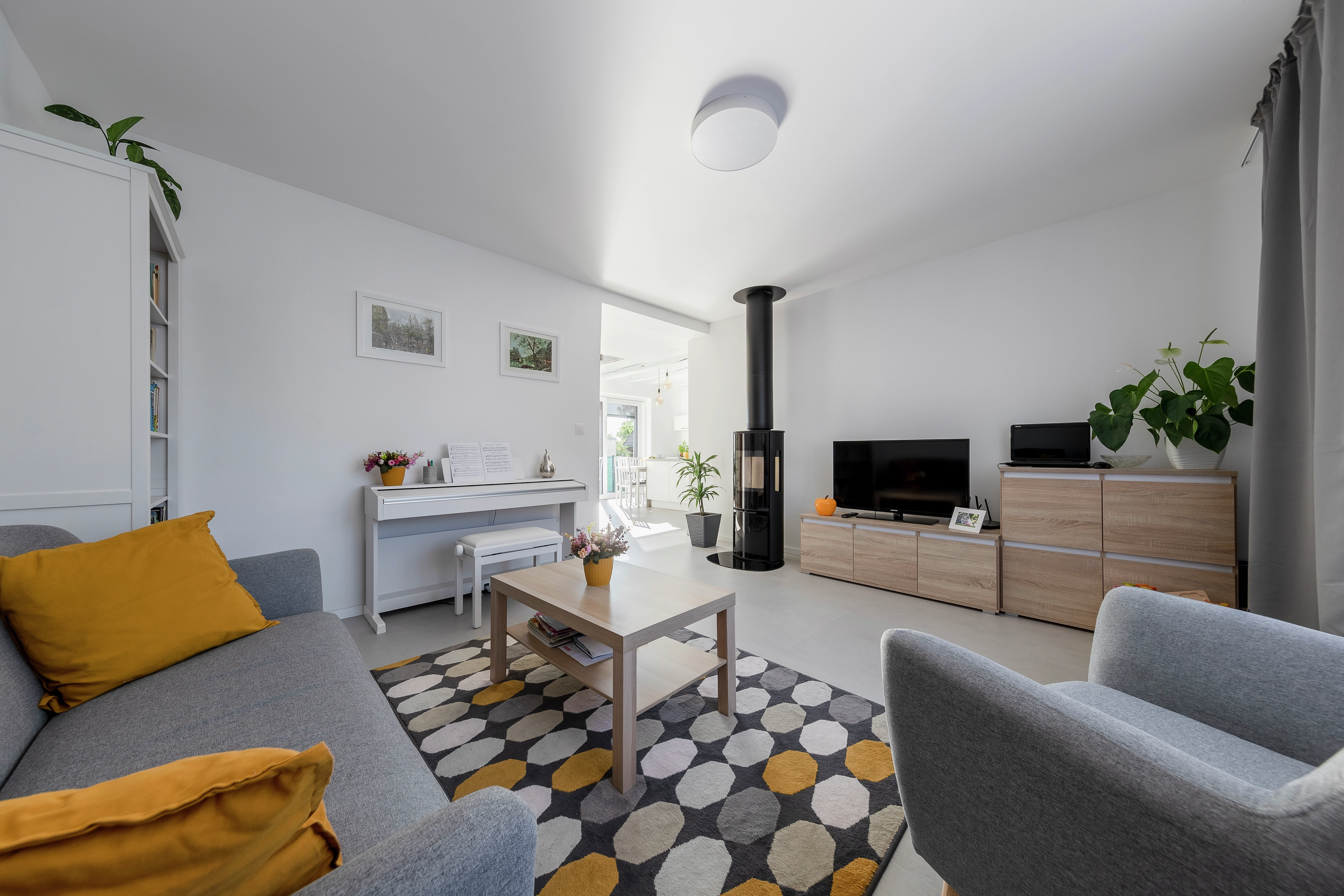S projektom RenovActive VELUX dostala štýlovú nadčasovosť aj nová obývačka