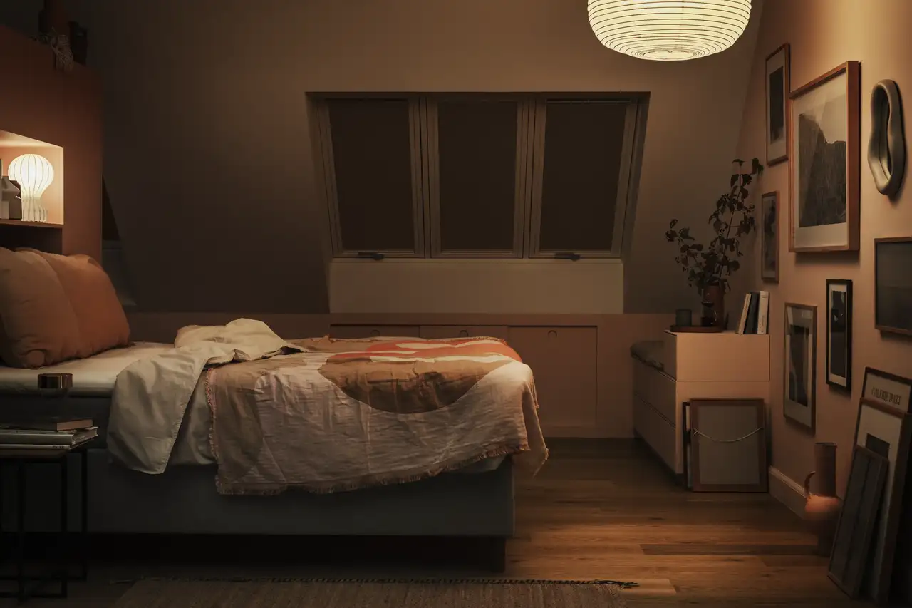 La lumière peut interférer avec la production de mélatonine, l'hormone du sommeil.