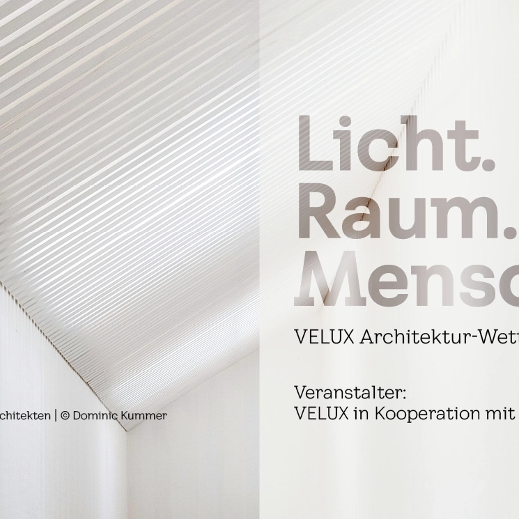 Herausragende Tageslichtkonzepte gesucht
