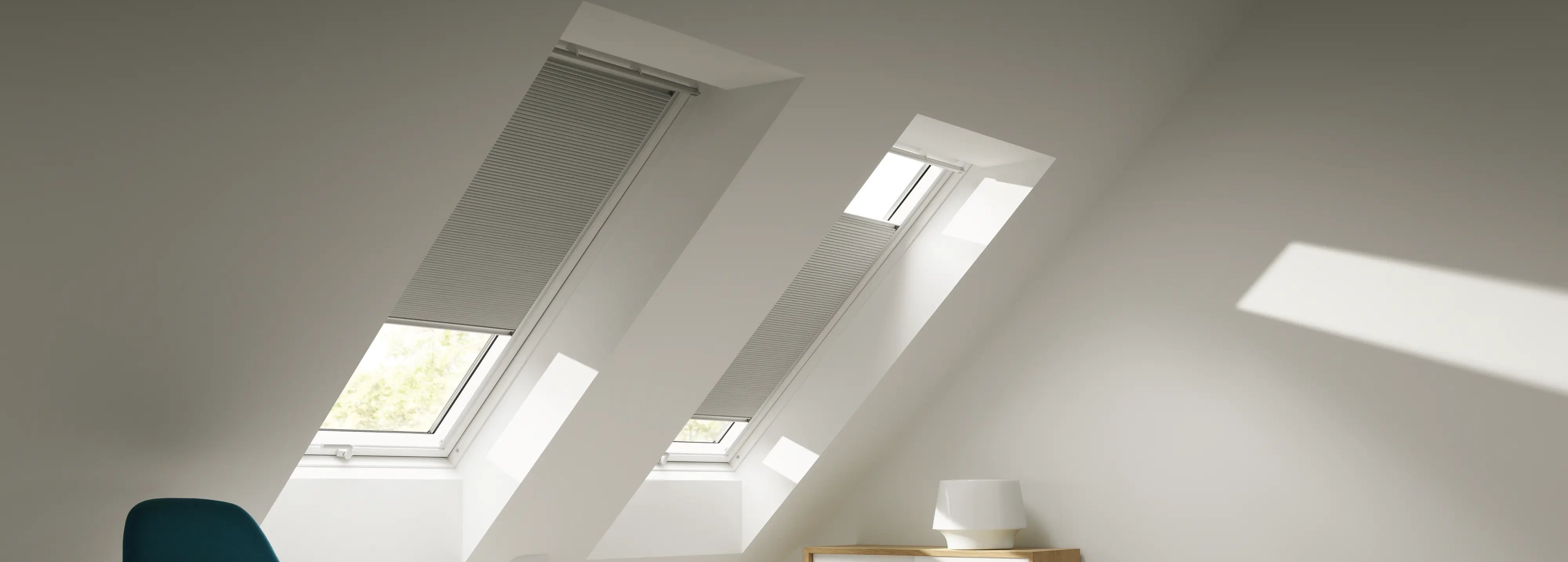 VELUX blackout energy pleated blinds - Pleasant temperatures for a better sleep
