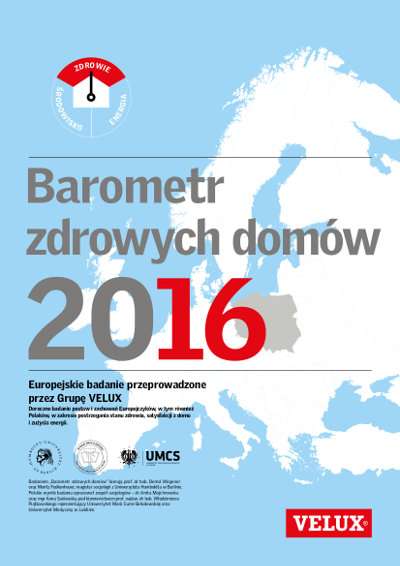 Okładka raportu Barometr zdrowych domów 2016
