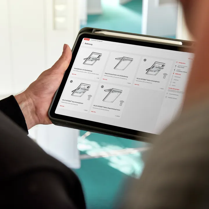 VELUX Dachfenster-Konfigurator