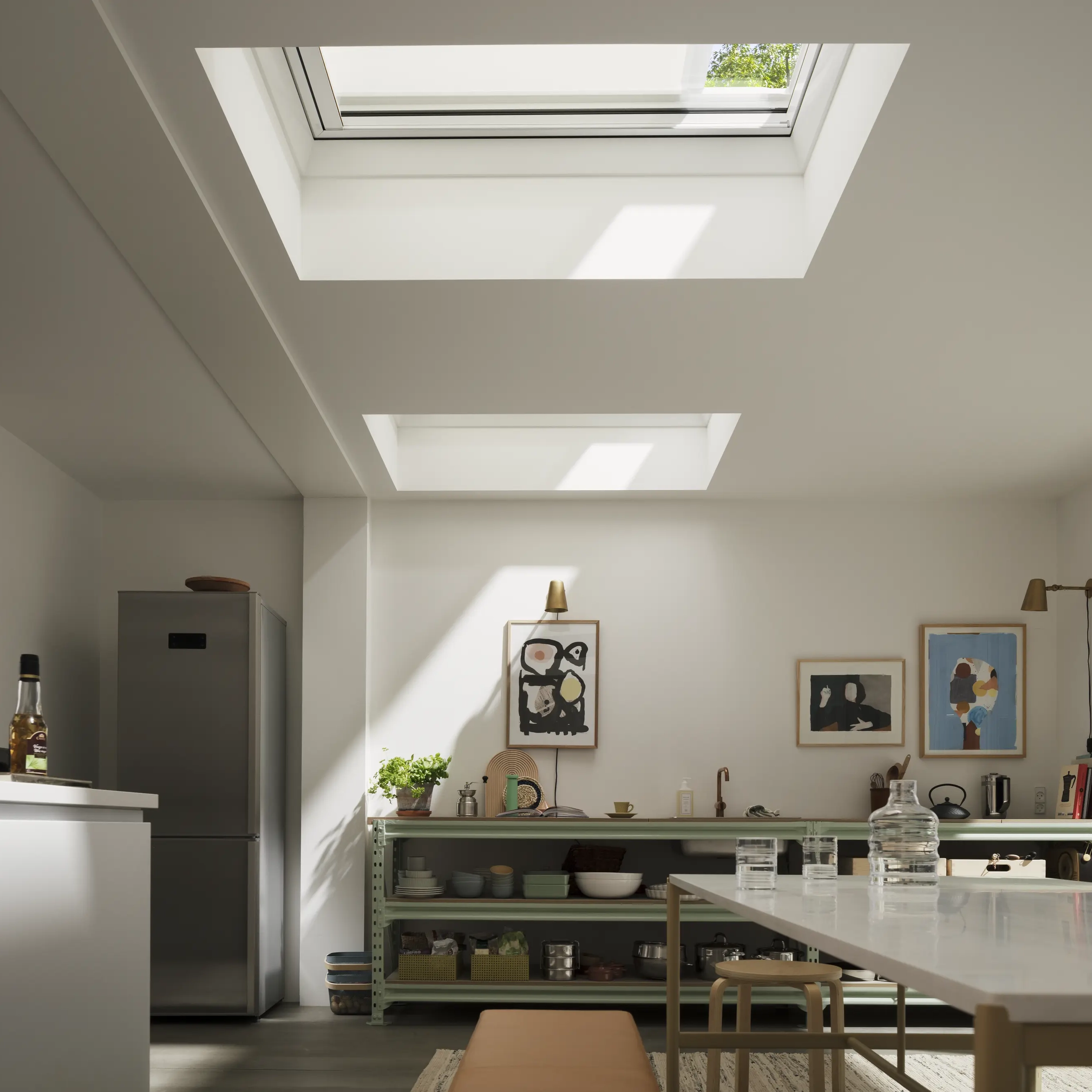 Le tende interne elettriche e solari VELUX
