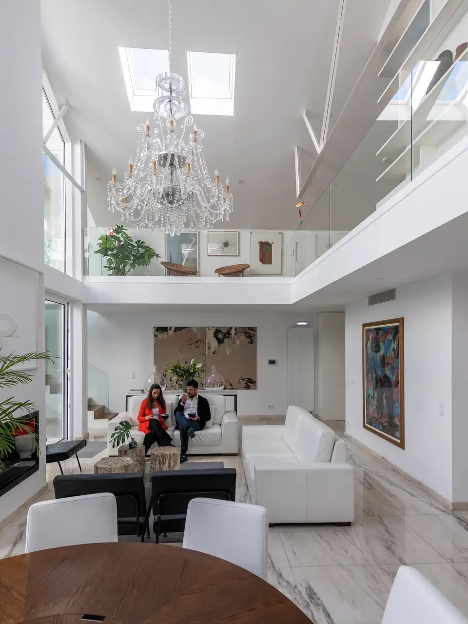 Estar em contacto com a natureza a partir da sala