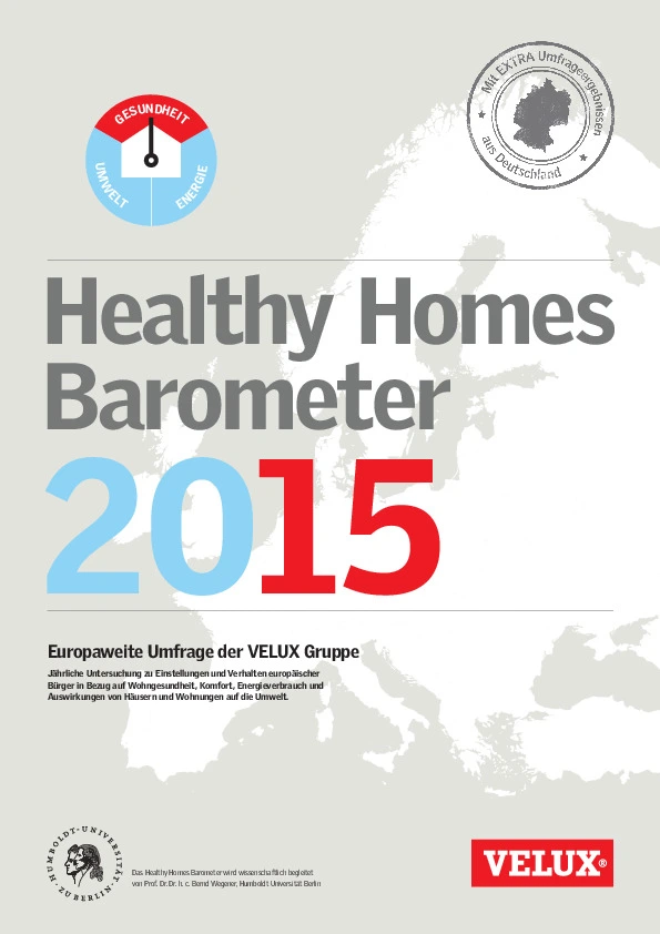 Healthy Homes Barometer 2015 - Broschüre