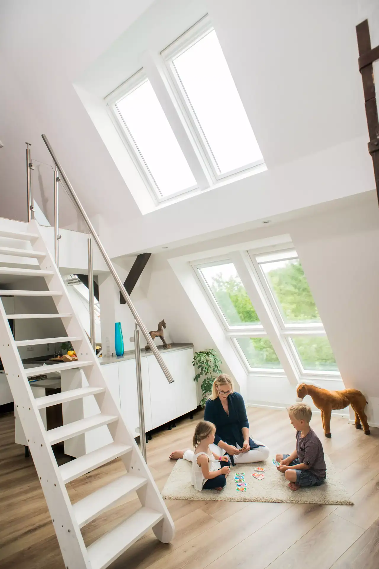 Treppenhausfenster für mehr Licht in Ihrem Zuhause