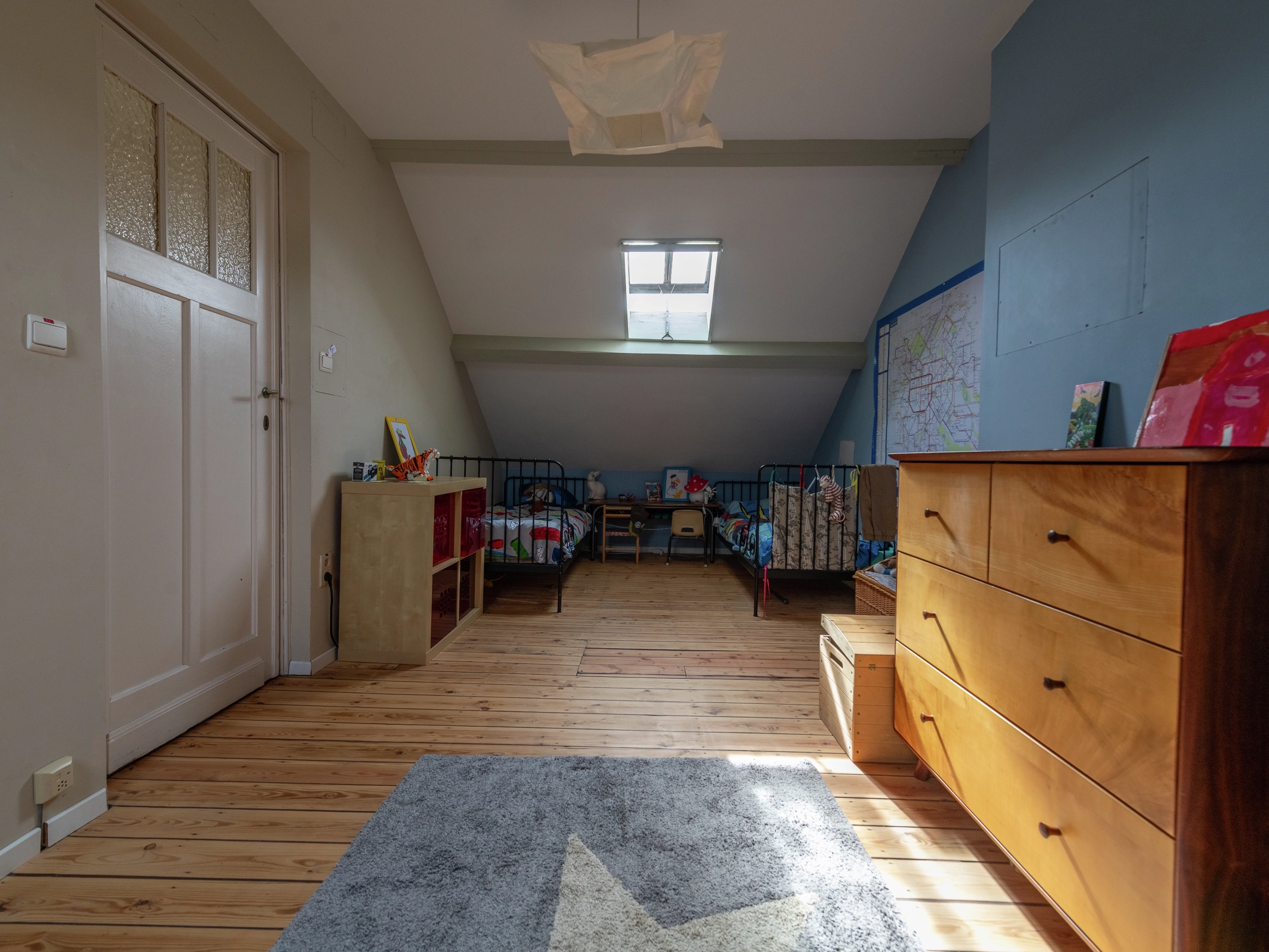 Avant - Chambre sous combles avant rénovation
