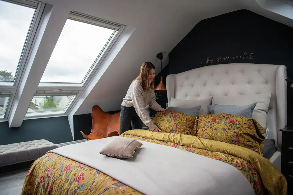 chambre bohème chic