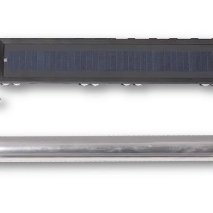 SSL Solar panel and tubular motor kit for powering a V22 VELUX roof window blind