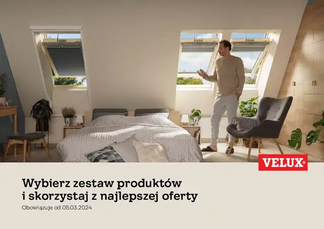 Broszura "Zestawy produktów VELUX"