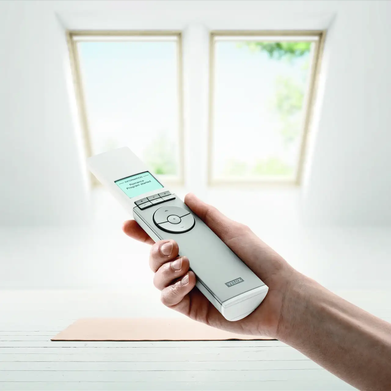 VELUX integra remote control launch