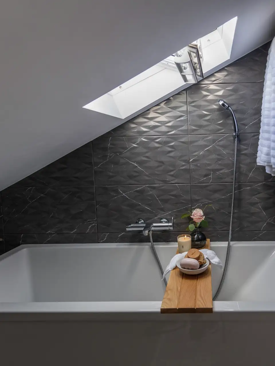 Uma casa de banho para relaxar
