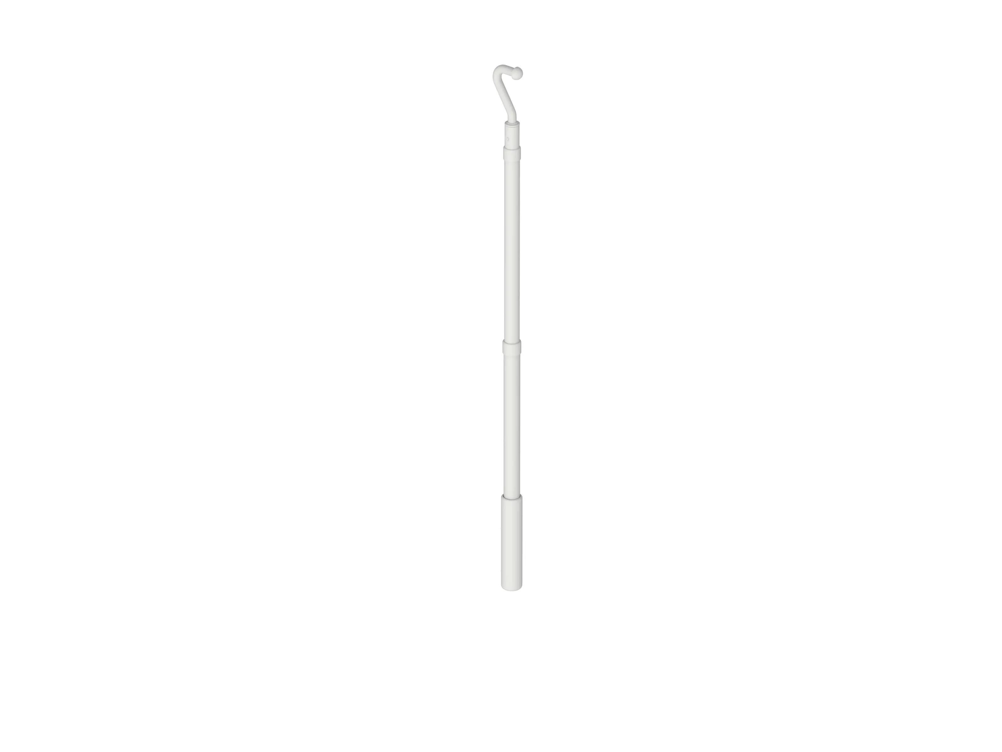 Barre Télescopique Pour Fenêtre De Toit - Extensible 53,5-160 Cm, Aluminium, Pour Camping-car, Maison - 8