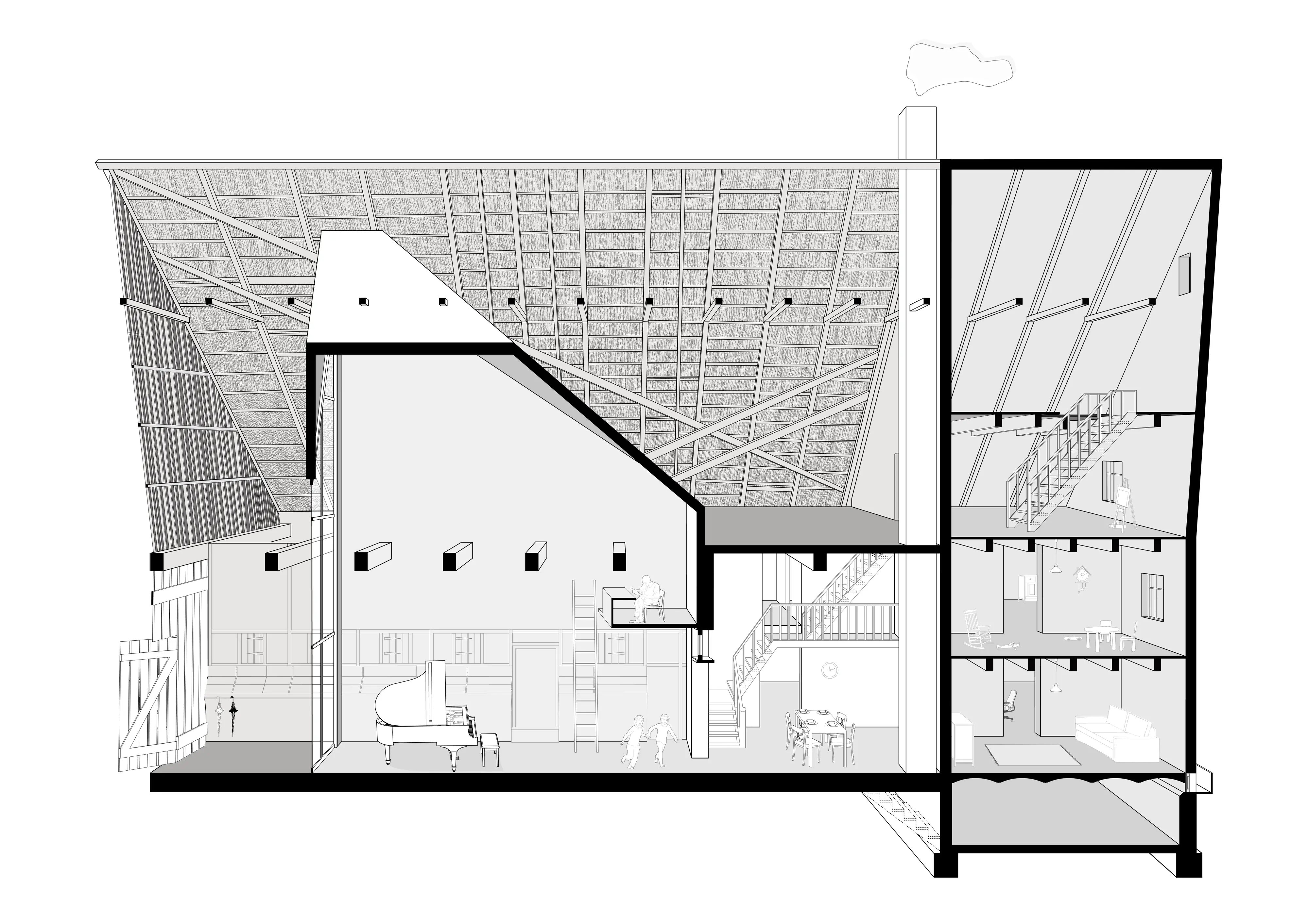 146765-01-Dortmannhof Sigurd Larsen architecture music studio design architektur Denkmalschutz essen zollverein section 1.tif