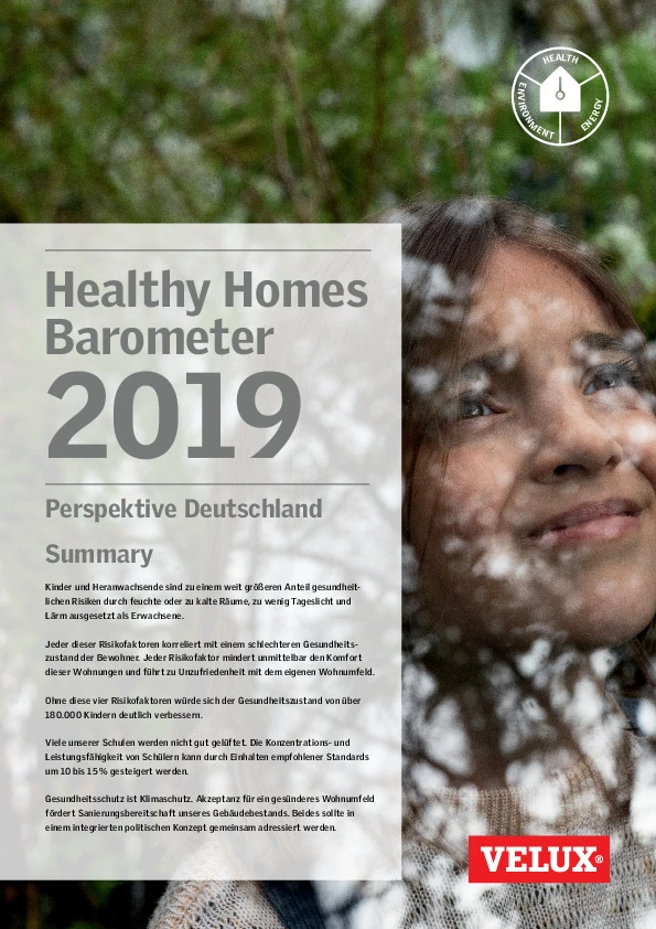 Healthy Homes Barometer 2019 - Broschüre