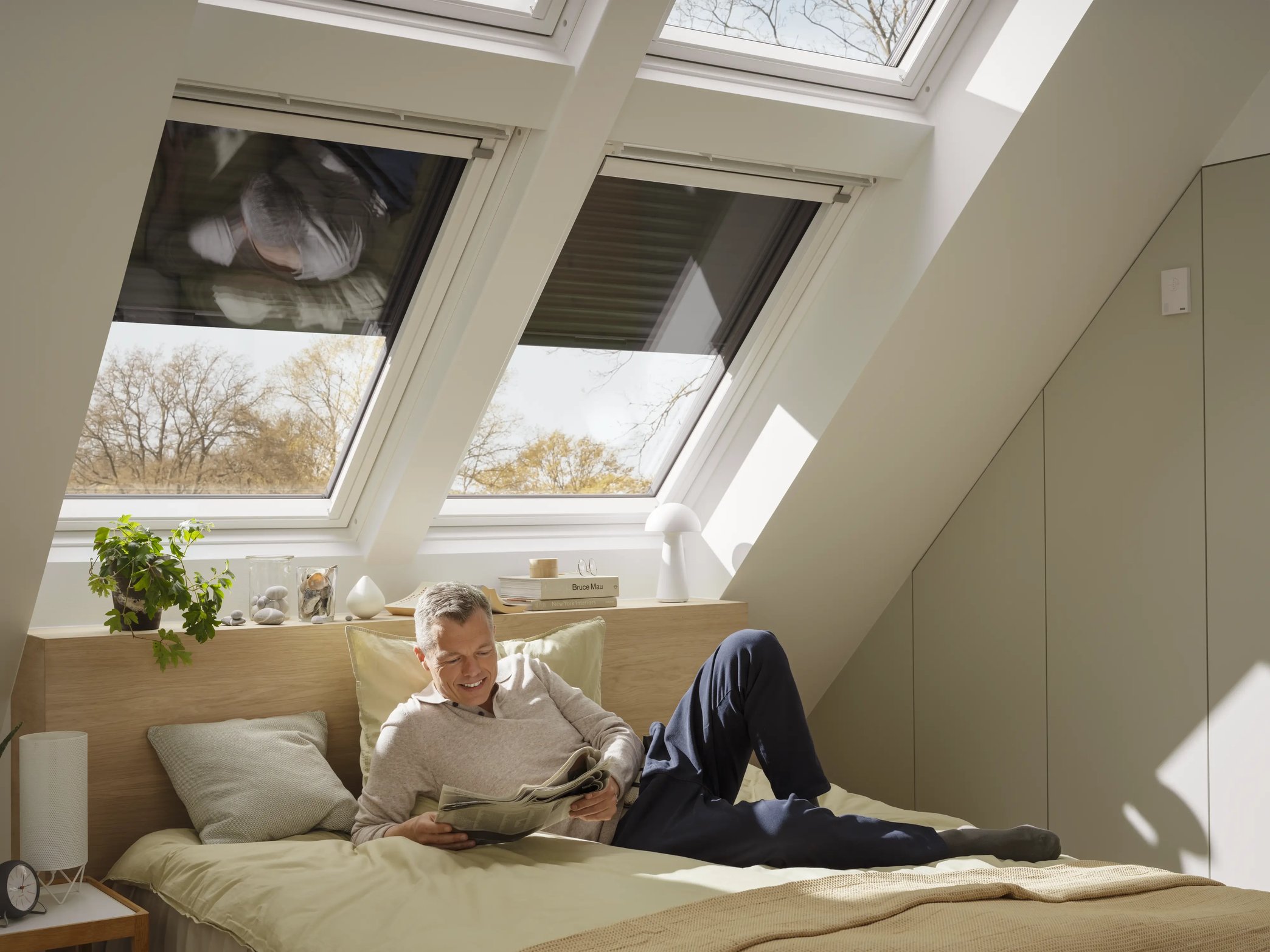 VELUX Außenrollläden | Reduziert die Wärmezufuhr um bis zu 94 %