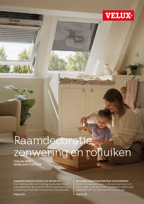 Raamdecoratie, zonwering en rolluiken