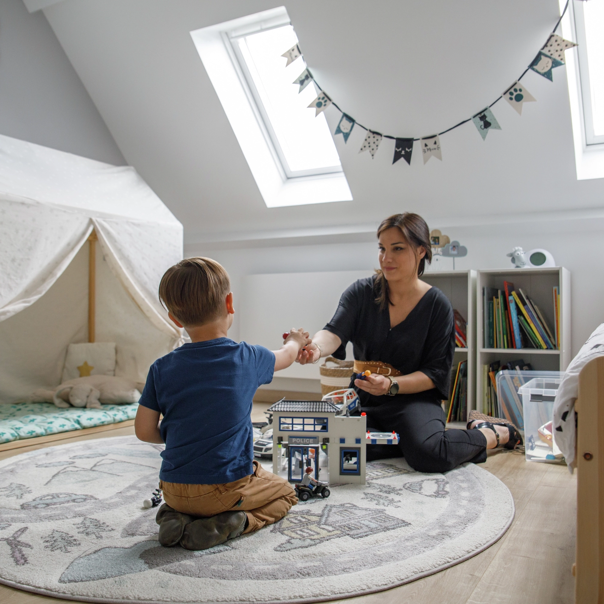 Une chambre d'enfant comme un cocon