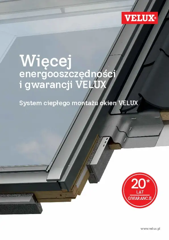 Broszura "System ciepłego montażu VELUX"