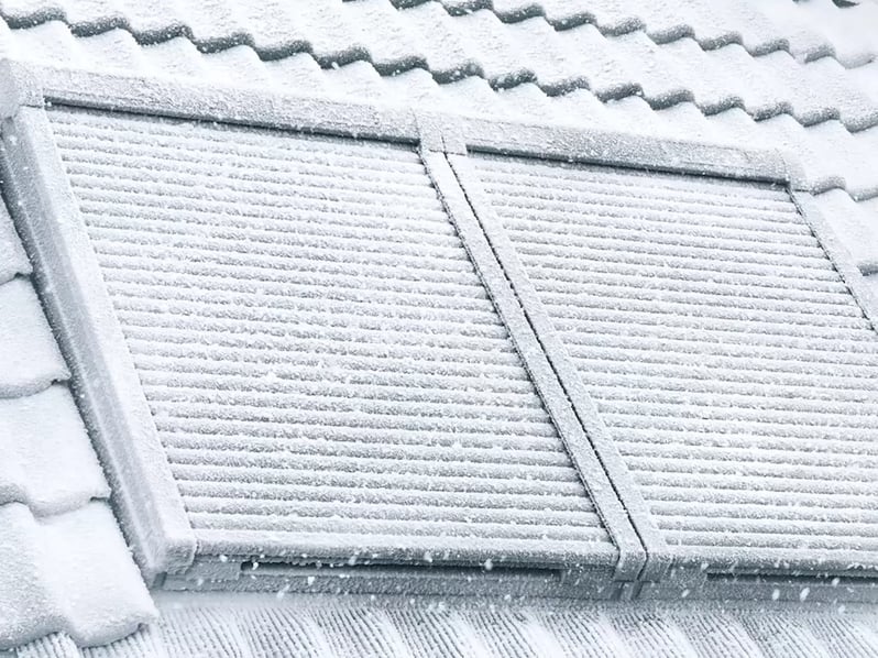 VELUX roof windows offer protection, cooling, and darkening benefits in various weather conditions.