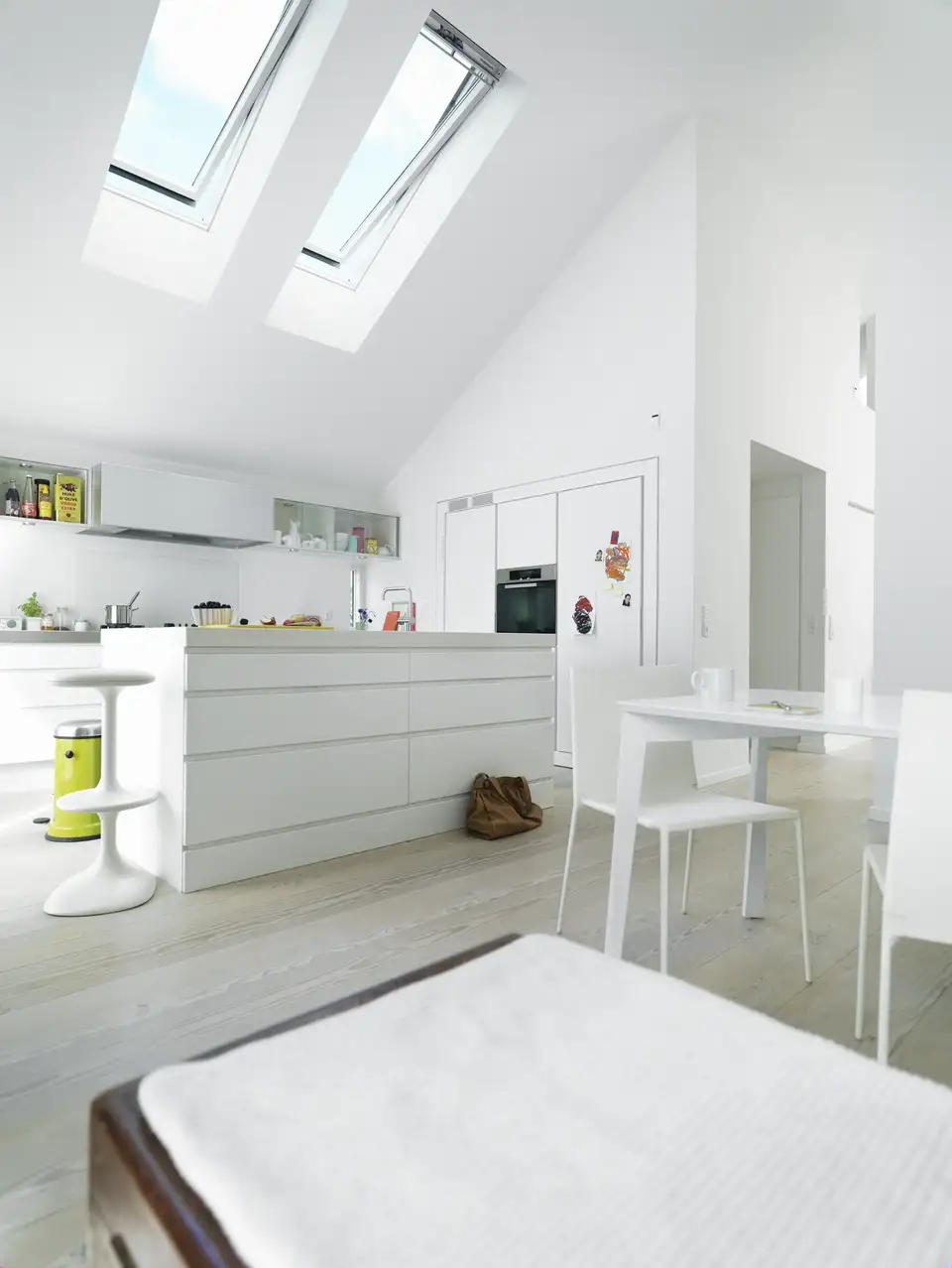 sobere en chique Scandinavische keuken