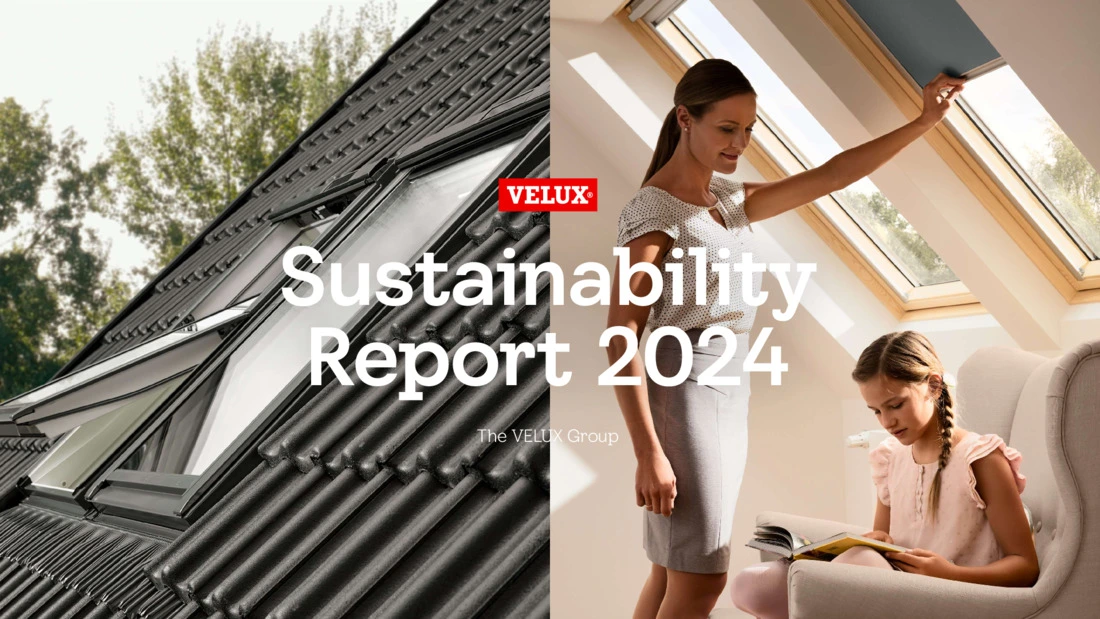 VELUX reduz emissões das suas operações diretas em 60% desde 2020