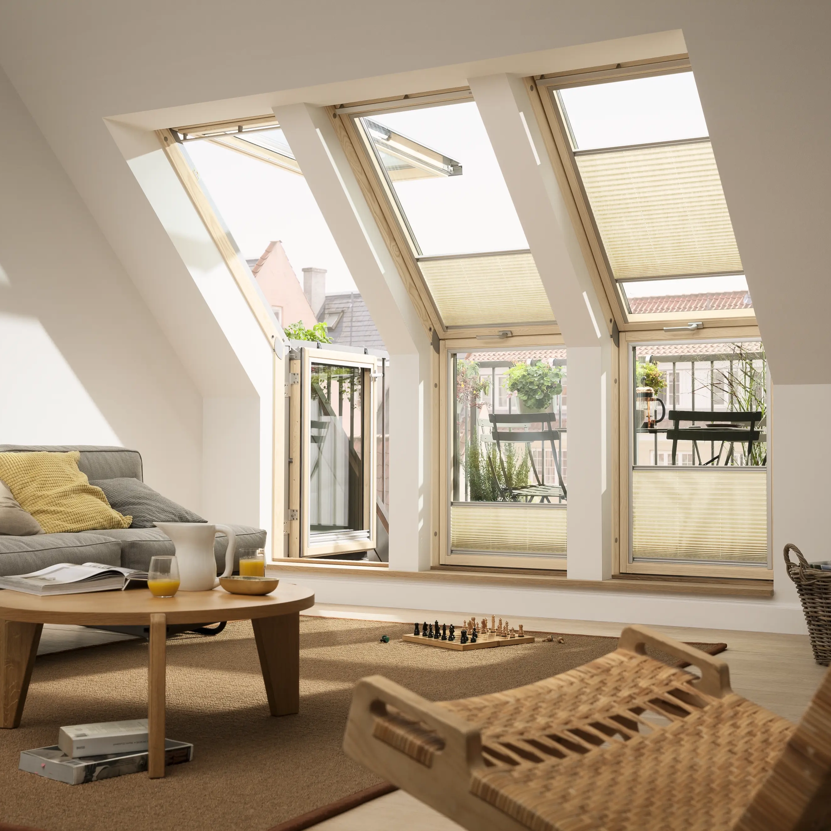 VELUX - Store rideau à enrouleur RHL SK00 pour fenêtre de toit largeur 114 cm bleu marine ref RHL SK00 9050