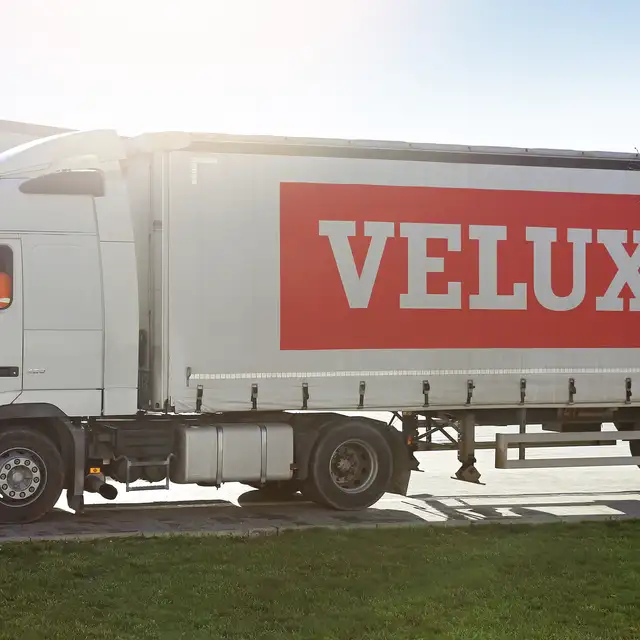 VELUX truck
