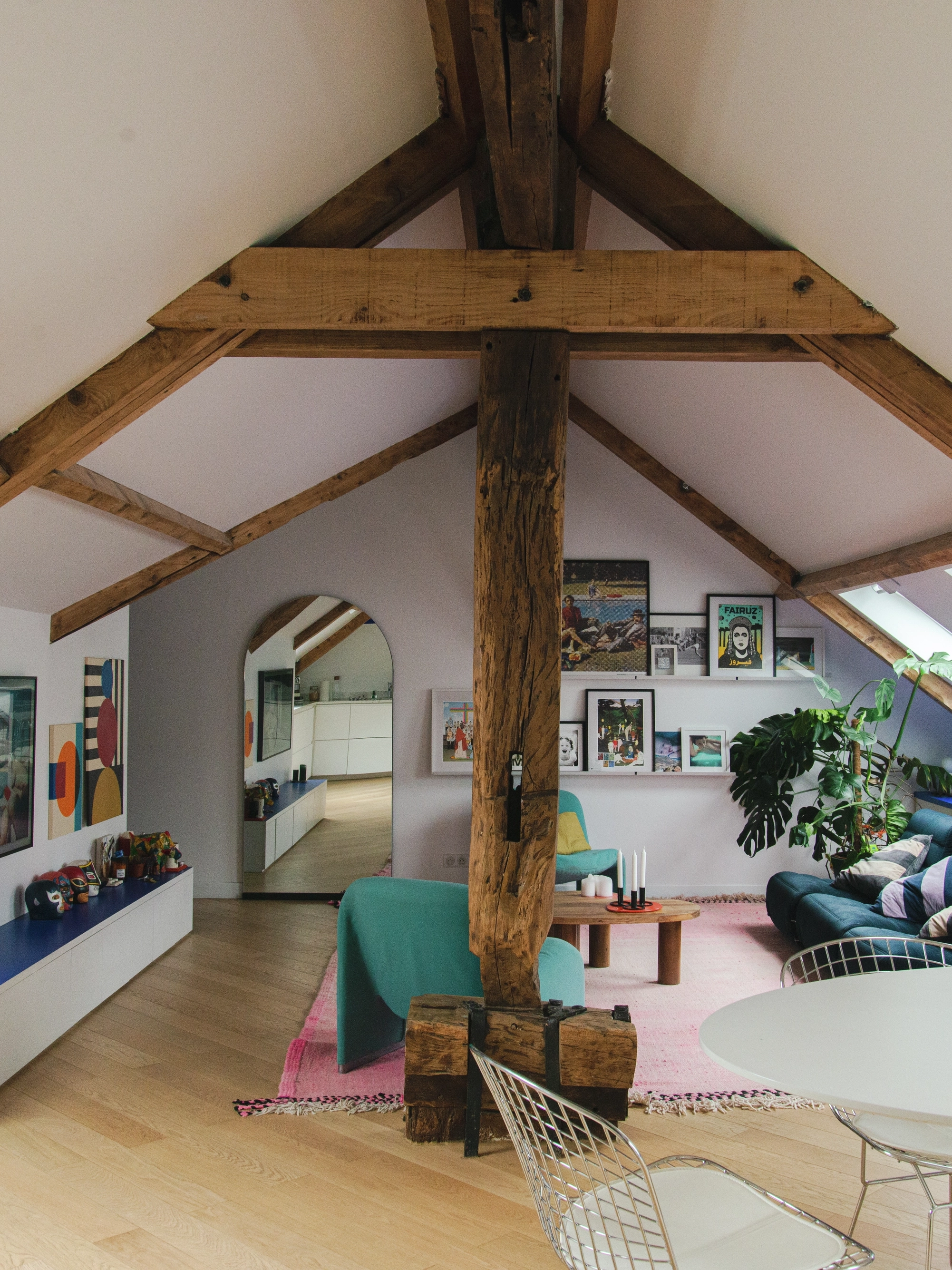 Combles avec fenêtres de toit VELUX