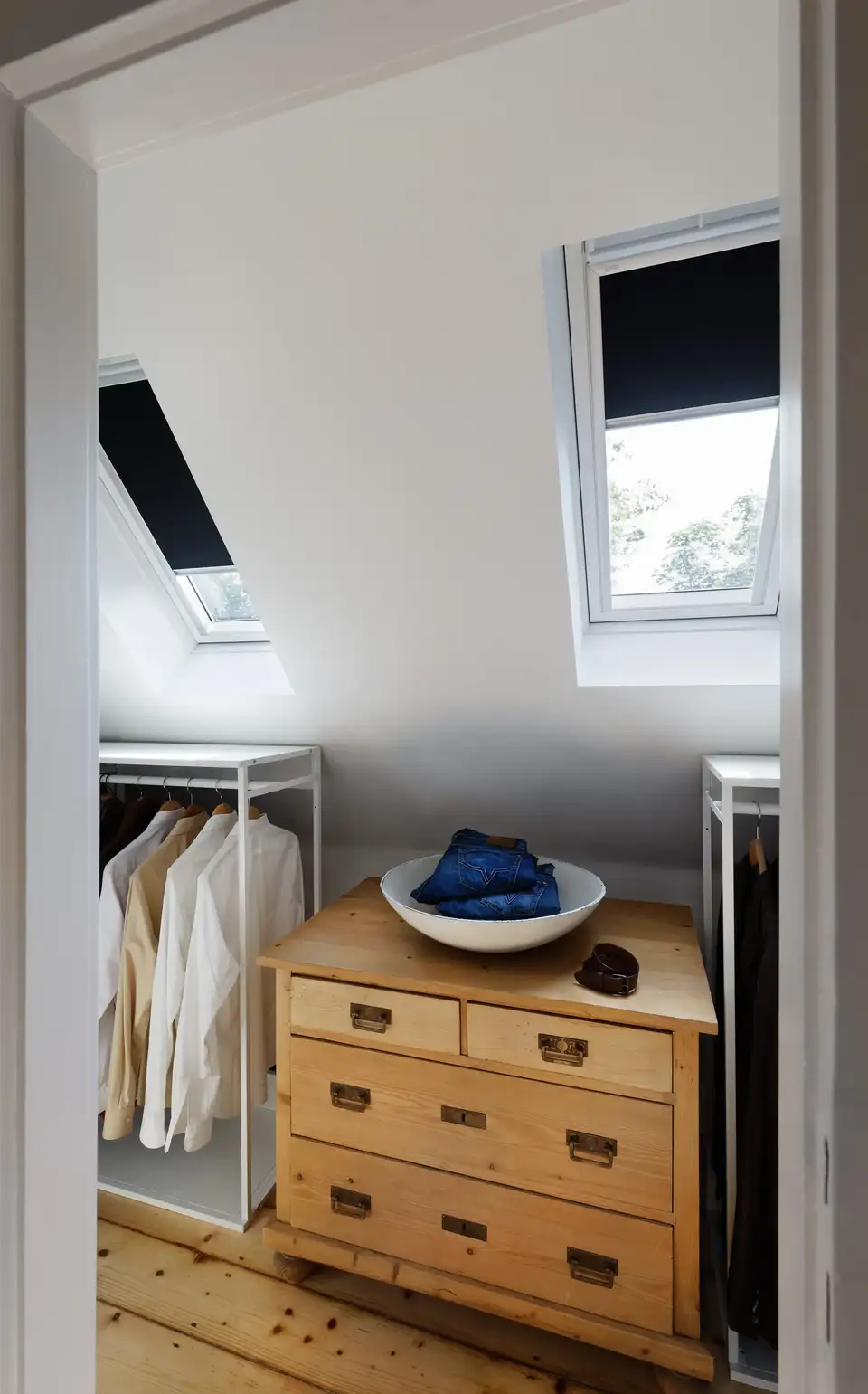 kleedkameridee voor kleine kamer