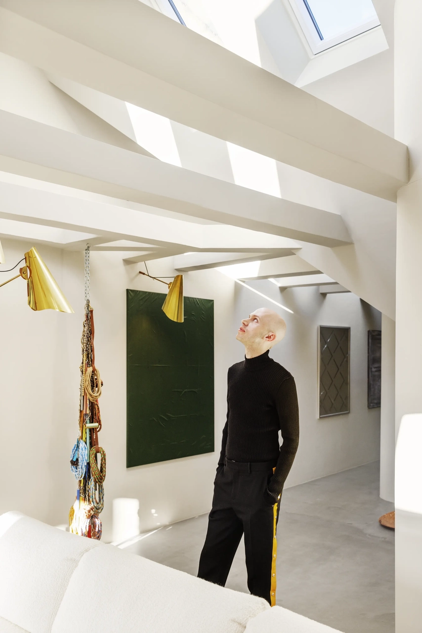 Leilighetsrenovering på Vesterbro kaster lys over kunstsamling
