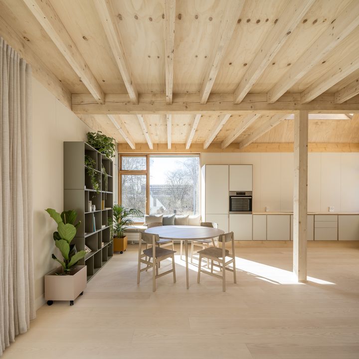 Tvaraus būsto koncepcija Kopenhagoje ir VELUX stoglangiai