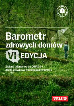 Okładka raportu Barometr zdrowych domów 6. edycja