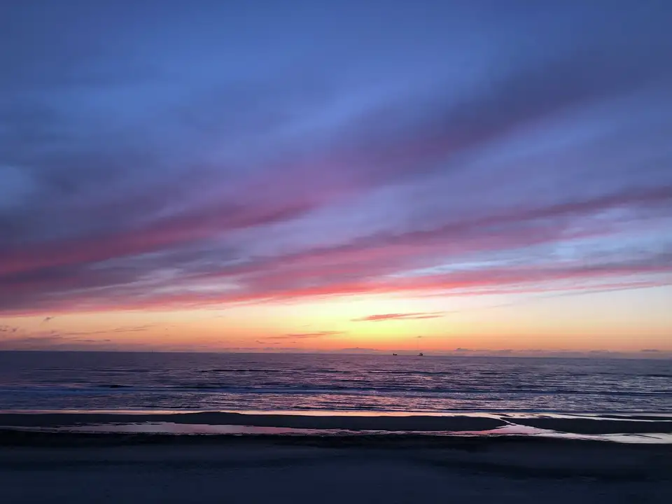 Tramonto fotografato da Christina Augustesen