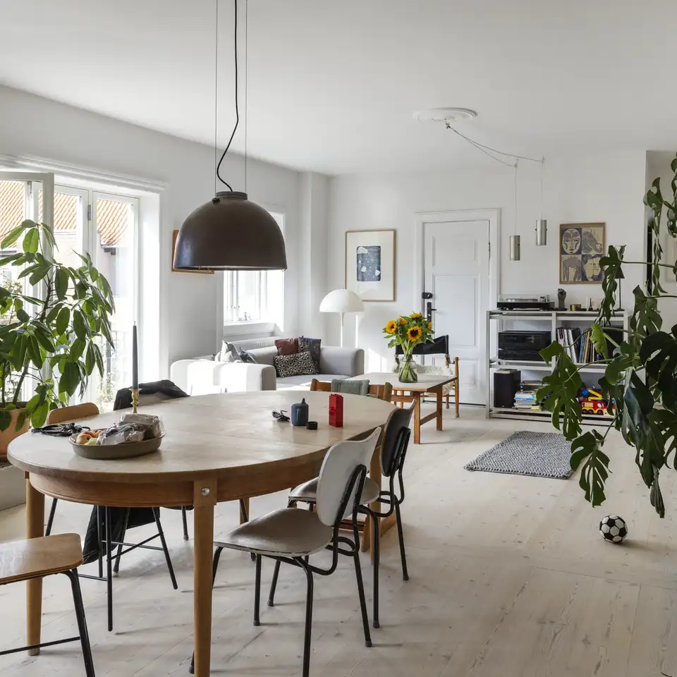 Før og efter udnyttelse af tag-etage til beboelse