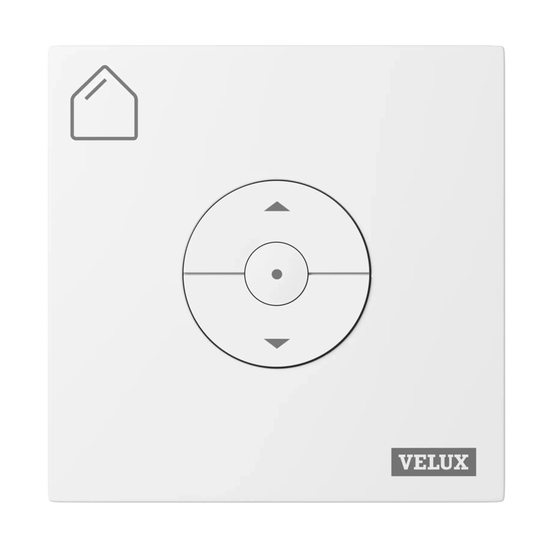 VELUX remote control device for operating roof windows.