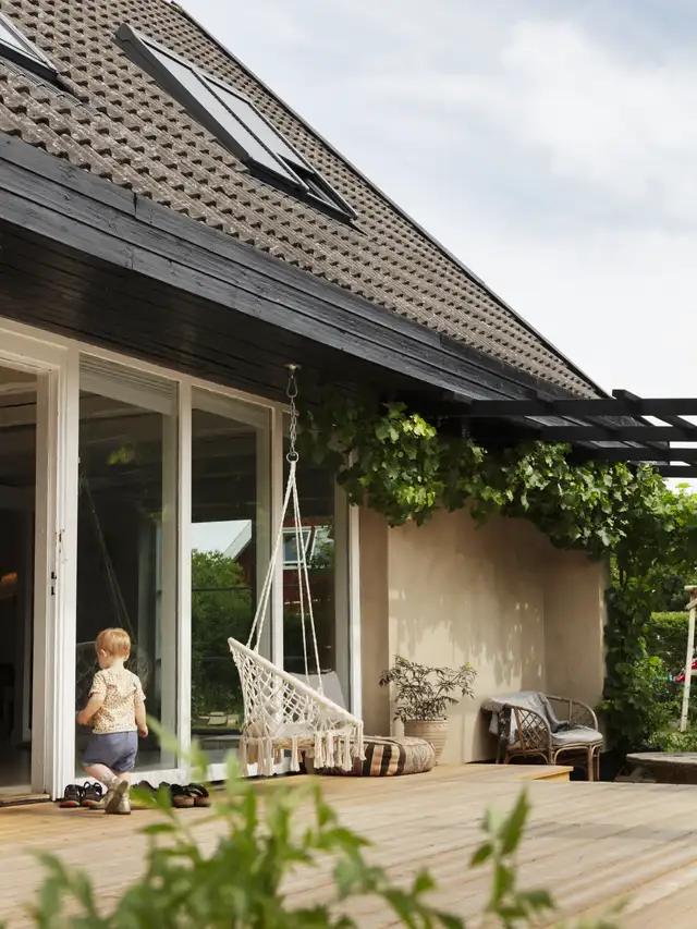Renovering af 60’er hus – kip og ovenlysvinduer