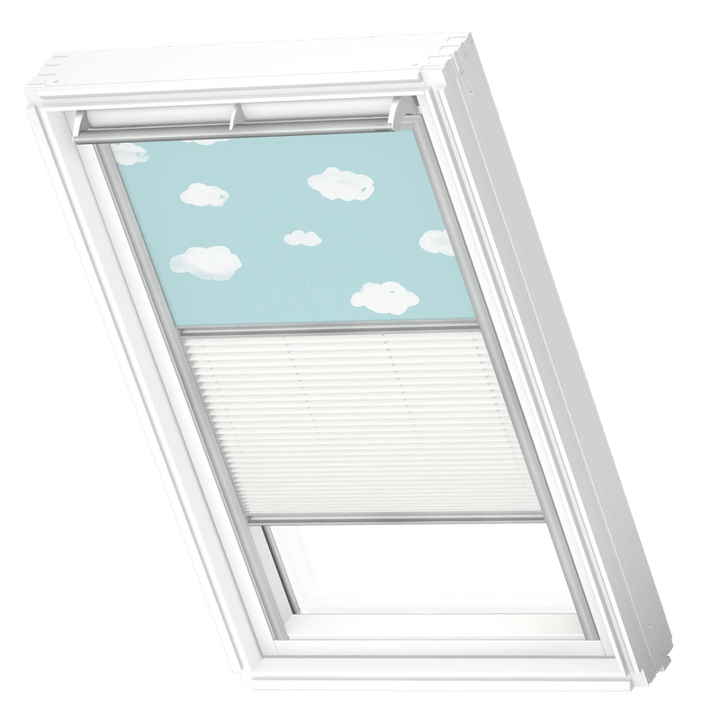 VELUX Kids Duo rolgordijn + plissé