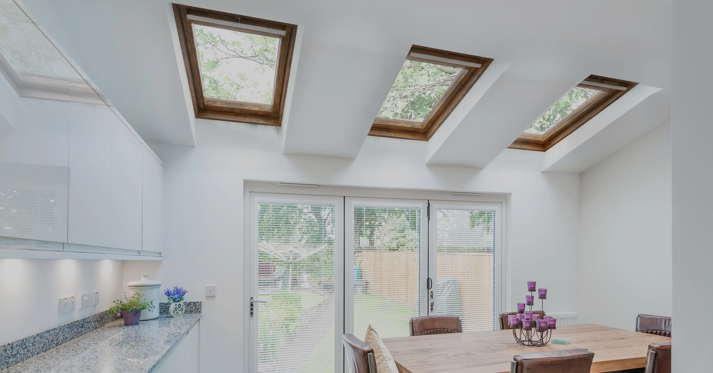 Before and after images - old and new roof windows for GBI market