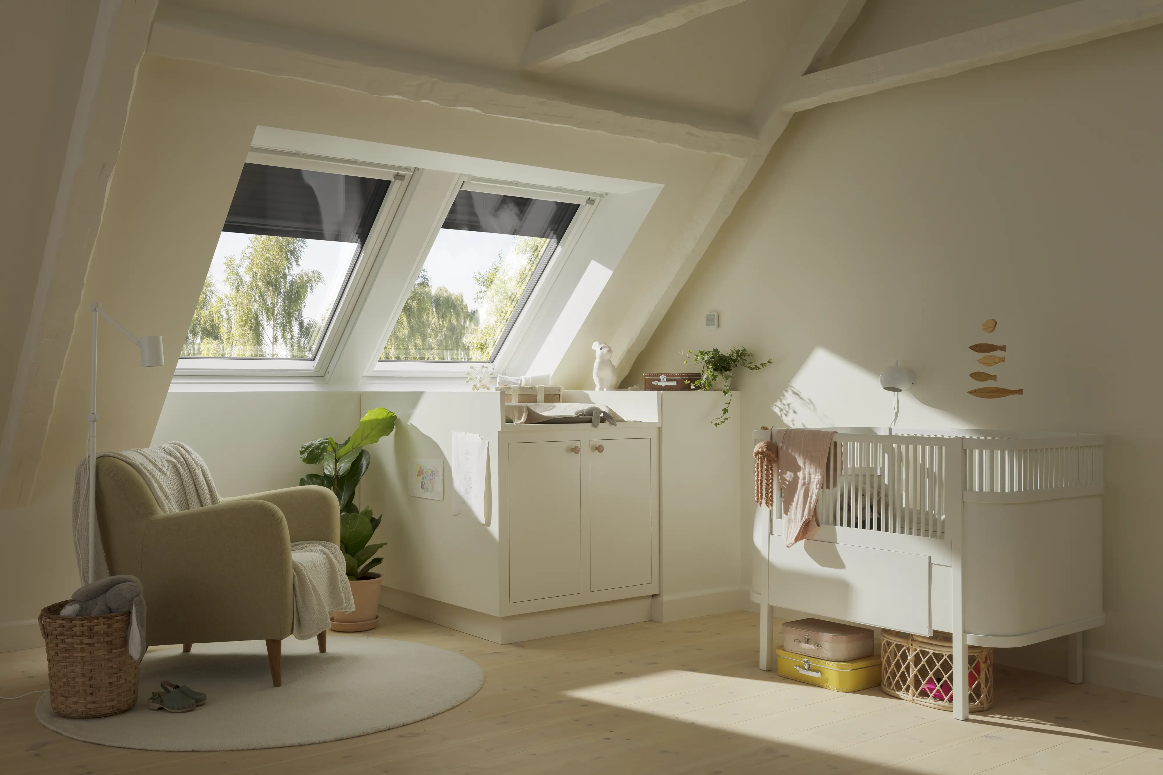 Quelle température idéale pour la chambre de bébé, été comme hiver ?