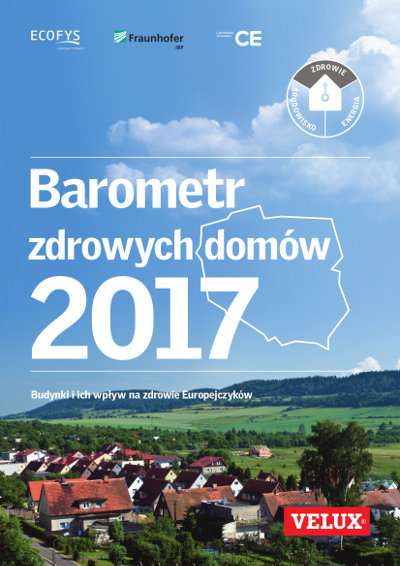 Okładka raportu Barometr zdrowych domów 2017
