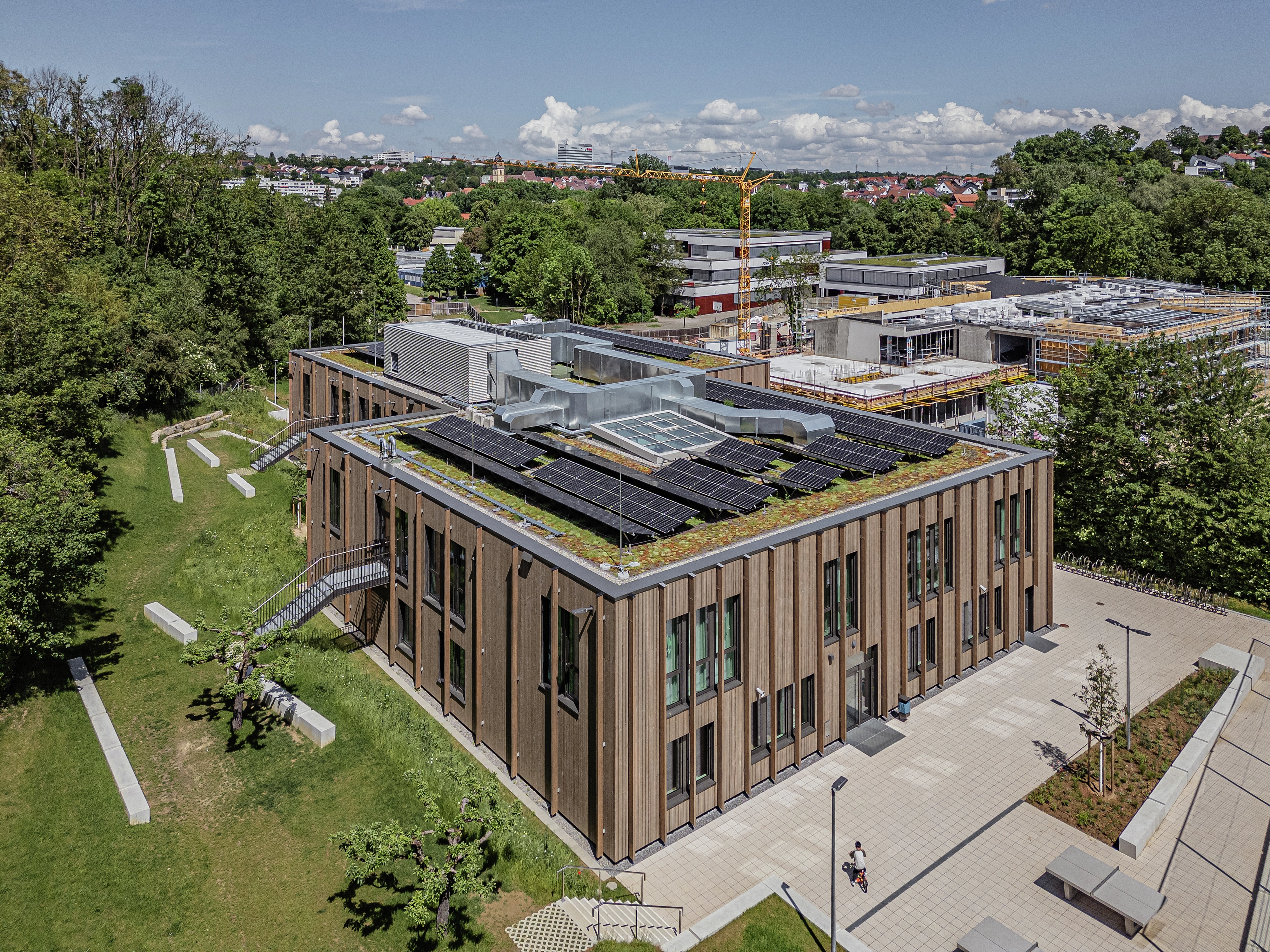 Nachhaltiger Schulneubau mit viel Tageslicht