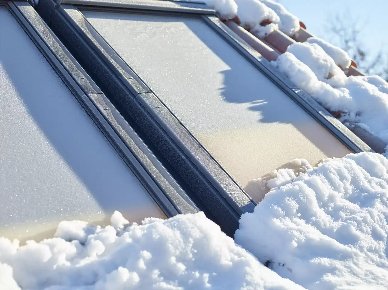 Dachfenster von Schnee befreien – Schneelast adé