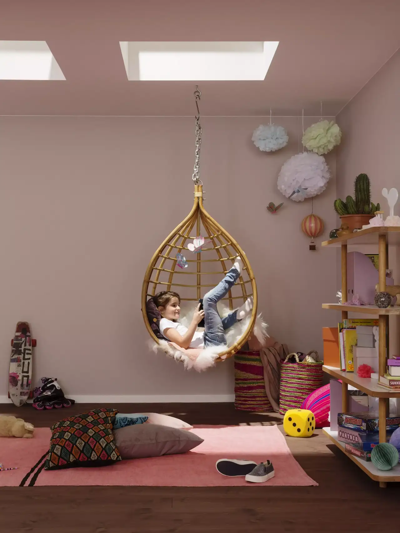 déco maximaliste dans une chambre d’enfant 