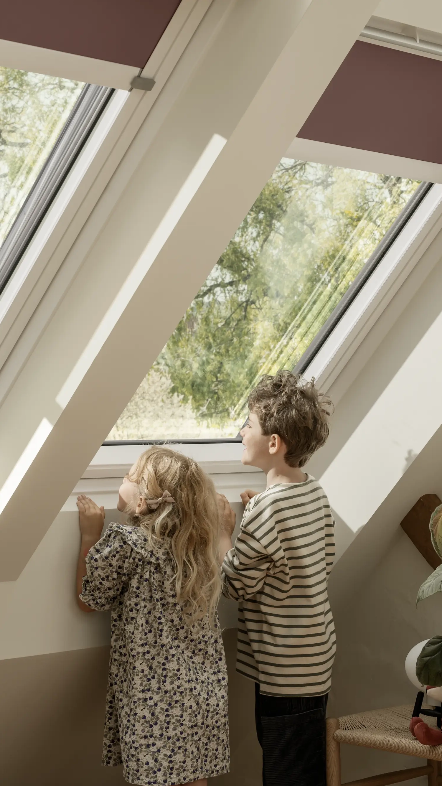 De nieuwe generatie elektrische VELUX raamdecoratie